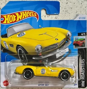 2024 BMW 507 Giallo Hot Wheels #67 1:64 Scheda Corta HW Roadster - Foto 1 di 1