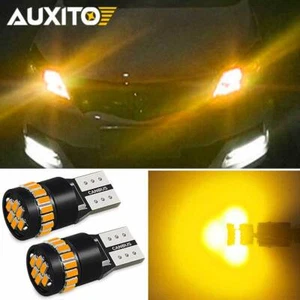 Luz LED ámbar CANBUS T10 168 para Honda Accord 2008-2012 bombilla marcadora frontal - Imagen 1 de 8