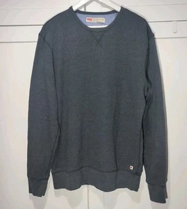 LEVI'S Mens Standard Fit Sweatshirt Jumper Dark Grey size XL - Picture 1 of 8