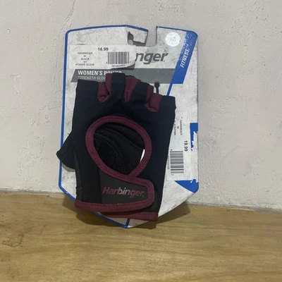Size M- Harbinger 161 Women's Pro Power Gloves - Black/Pink - Image 1 of 2