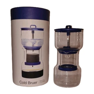 Bruer Cold Brew Slow Drip Getränkebrüher Glas Silikon Edelstahl.  - Bild 1 von 5