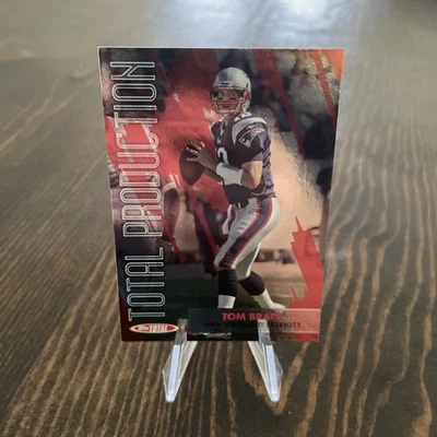 2007 Topps Total Total Production Tom Brady #TP6 New England Patriots - Image 1 of 4