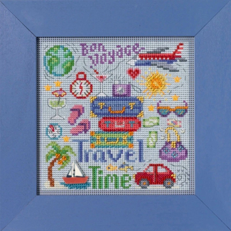 Travel Time - Mill Hill Buttons and Beads - Cross Stitch Kit - MH14-2314 - Image 1 of 1