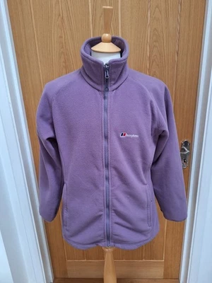Berghaus Purple Fleece Jacket - Full Zip - Zipped Pockets - Size UK 16 (A1) - Image 1 of 4