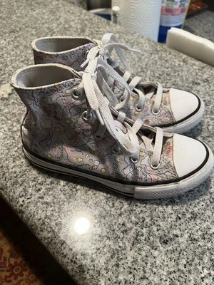 Camisetas altas Converse Chuck Taylor All Star Under The Sea en púrpura claro, talla 1 Foto 1 de 4