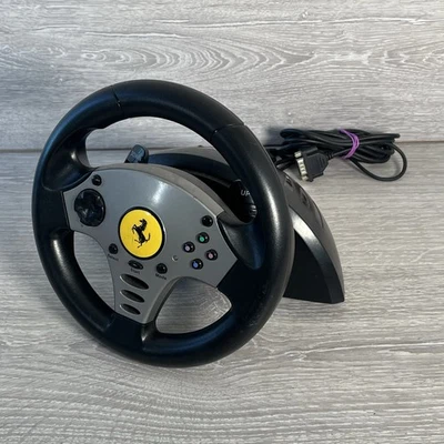 Thrustmaster Ferrari Compact Racing Wheel Steering Wheel PS1 & PS2 And PC - Image 1 of 4