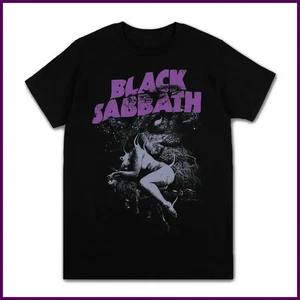 Metal Tee T-Shirt Rock Band Schwarz Grafik Unisex Gr. Ärmel Heavy Shirt Herren Damen - Bild 1 von 52