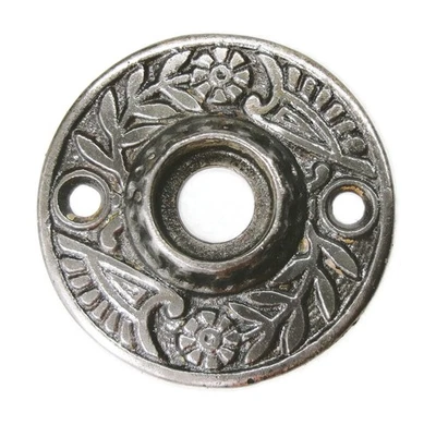 Una placa posterior antigua victoriana Eastlake Escutcheon Roseta puerta placa Foto 1 de 2