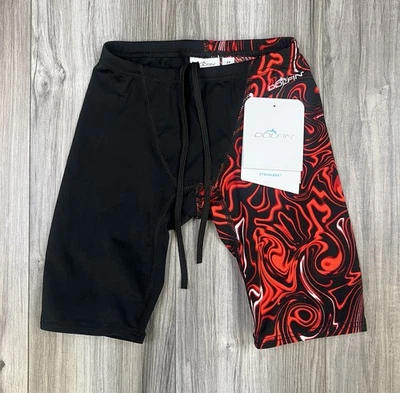 Maiô Dolfin masculino estampado Jammer vermelho vapor masculino tamanho 22 - NOVO EM FOLHA - Imagem 1 de 4