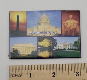 Imán de recuerdo para refrigerador Washington DC - Imagen 1 de 1