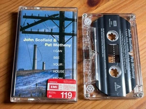 John Scofield & Pat Metheny I Can See Your House From Here Cassette Tape Jazz - Picture 1 of 3