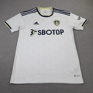 Camiseta Leeds United Hombre Mediana M Blanca Adidas 2022-2023 Home Jersey Top Adulto - Imagen 1 de 11