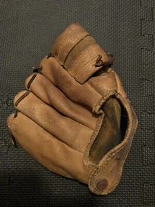 Vintage 60s Spalding Leather Baseball Glove Fielders Mitt Ken Hunt Model 42-291 - Bild 1 von 4