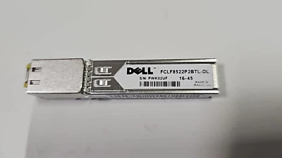 Dell FCLF8522P2BTL-DL SFP RJ-45 Transceiver Copper für Switch 1000Base-T - - Bild 1 von 4