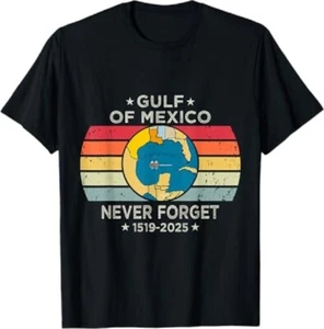 Gulf of USA America Funny Gulf of Mexico July 4th T-Shirt - Picture 1 of 4