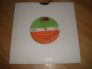 FOREIGNER - FEELS LIKE THE FIRST TIME/COLD AS ICE (ATLANTIC 7") REISSUE EP - Picture 1 of 3