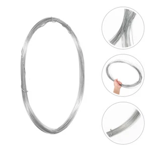 1 Roll Galvanized Garden Wire Metal Wire Agricultural Tool Heavy Duty Tie Wire - Picture 1 of 12