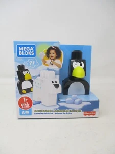 Mega Bloks First Builders Arctic Animals 6-teiliges Blockset - Bild 1 von 2