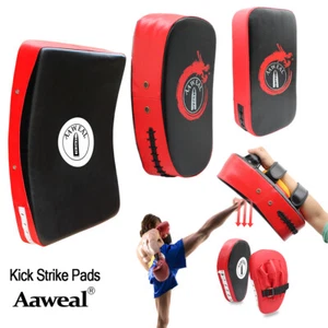 Muay Thai Kick Sheild Pad Boxing Strike Training Pad Martial Arts Kickboxing Pad - Picture 1 of 38