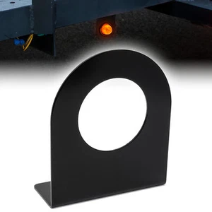 2" Round Trailer Marker Light L Mounting Bracket for Truck Boat RV - Foto 1 di 7