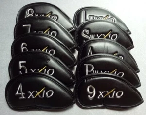 Golf Club Iron Head Cover XXIO on Course Style 10 Pieces Set 4-9-PSLA