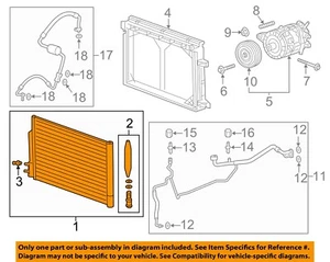 GM OEM Condenser 84297681 - Foto 1 di 2