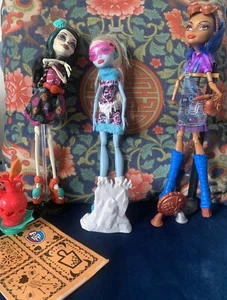 Monster High Art Class Abbey, Skelita and Robecca bundle - Picture 1 of 10