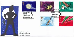 (24753) GB Fourpenny FDC Peter Pan Chicken Shed Theatre London 2002 - Picture 1 of 1
