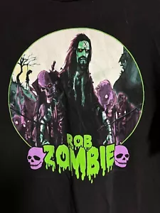 Camiseta Rob Zombie genial vintage en buen estado usada! - Imagen 1 de 2