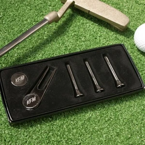Personalised Golf Gift Set_Tees_Pitch Repairer_Ball Marker_Bobby _ Danny _ Jamie - Picture 1 of 5