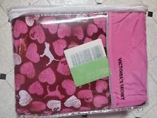 Victoria's Secret Pink Dog Heart Twin size sheet set