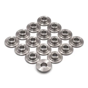 BLOX Racing Titanium Retainers for Honda B18A, B18B, B20B, B20Z Non-VTEC Engine - Picture 1 of 2