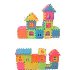 44pcs / lot puzzle fun three - dimensional assembled house building toys can be - Picture 1 of 12