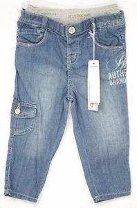 Treillis Jeans bébé IKKS toile denim légère X32900046 Taille 18 Mois - Picture 1 of 5