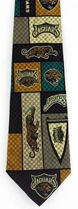 Jacksonville Jaguars Herren Seide Liensed Krawatte NFL Football Sport Krawatte - Bild 1 von 3