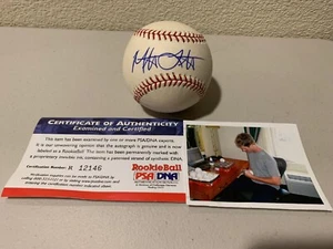 Mat Latos Signed Baseball PSA/DNA - Picture 1 of 5