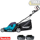 Makita DLM382Z Twin 18V/36V LXT Cordless Lawn Mower With 2 x 5.0Ah Batteries