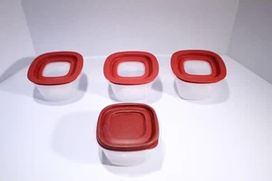 2 tazas (paquete de 4) - Contenedores de almacenamiento de alimentos Rubbermaid tapas fáciles de encontrar ver fotos - Imagen 1 de 13