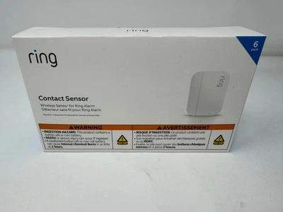 ✅New Sealed✅ Ring Alarm 2nd Generation  Wireless Contact Sensor 6-Pack White - Image 1 of 4