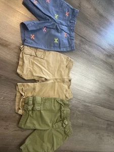 Vineyard Vines Gymboree Khaki Cargo Size 5-7 Boys Shorts Lot Preppy Cute - Picture 1 of 10