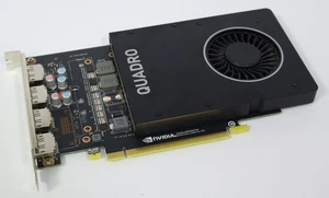 DELL NVIDIA Quadro P2200 5GB GDDR5X 4x DisplayPort GPU Graphics Card PX8M5 2G8WC - Picture 1 of 6
