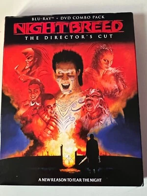 NIGHTBREED Blu-ray Director's Cut US Shout/Scream Factory (rare OOP slipcover) - Image 1 of 2