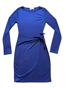 NWT Altar’d State Tatia Long Sleeve Bodycon Slim Fit T-Shirt Pencil Mini Dress S - Picture 1 of 6