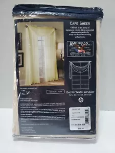 American Living scarf and panel curtain set - Picture 1 of 2