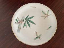 Noritake Canton 10.5" dinner Plate 5027 Bamboo Tiki Mid Century Vintage