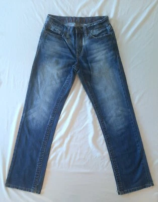 Pantalones de mezclilla rectos ajustados Decree para hombre talla 29x32 Foto 1 de 4