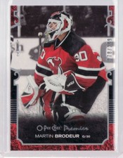 2007-08 MARTIN BRODEUR O-PEE-CHEE PREMIER CARD 278/299