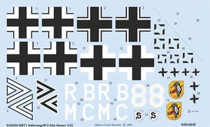 Eduard 1/32 Eduard Decal ADLERANGRIFF: Alte Hasen for Eduard - Picture 1 of 1