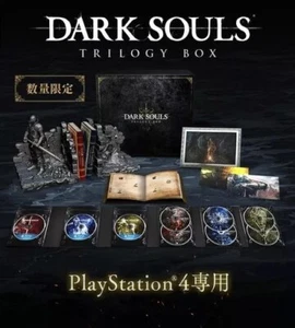 PS4 DARK SOULS TRILOGY BOX Limited Ver. w/Bust up Figure Game Import - Picture 1 of 1
