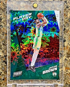 Jaylen Brown 2021-22 Panini Player of the Day KABOOM #'d 22/99 Super Rare SSP - Picture 1 of 12
